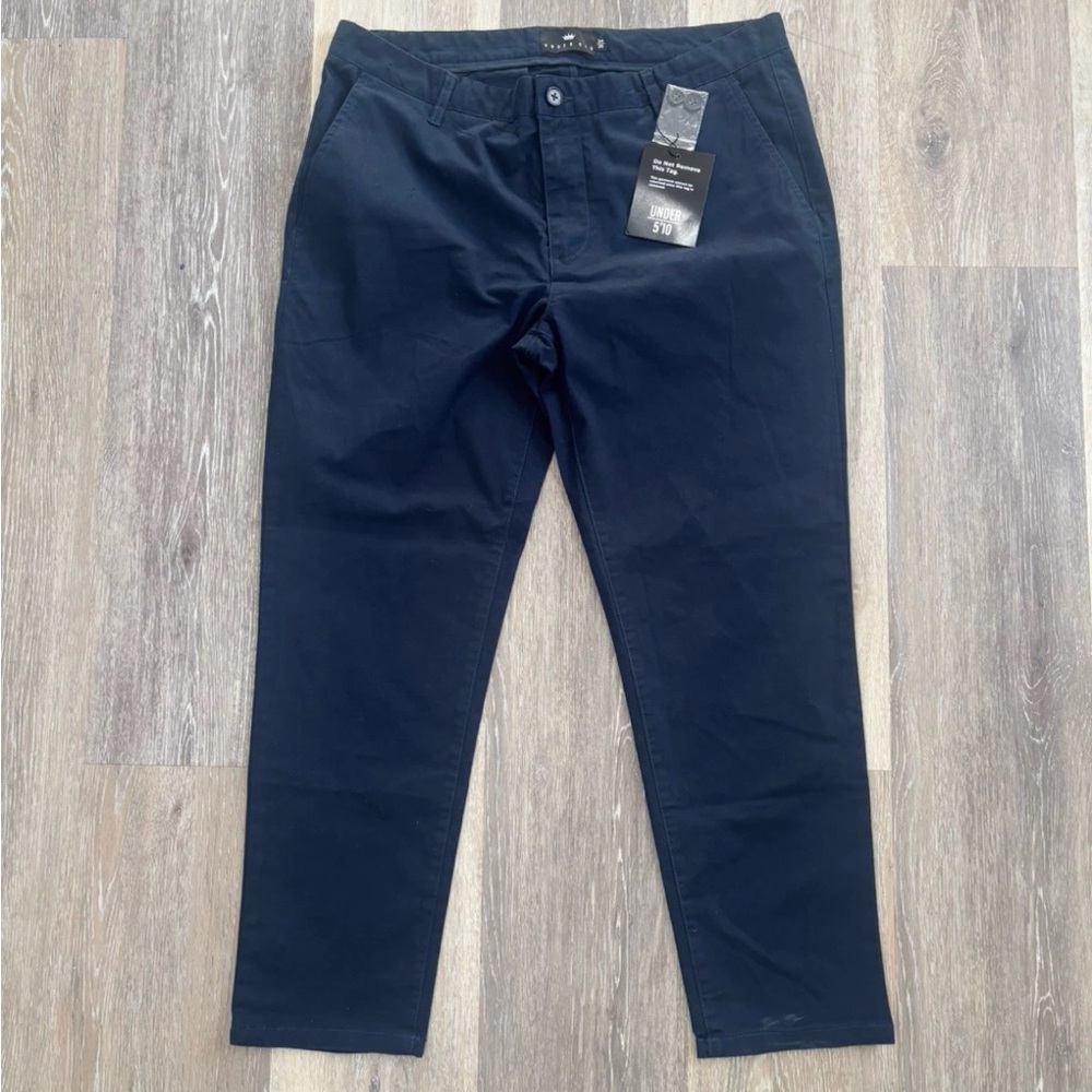 Under 510 Pants Mens 36x26 Core Stretch Chino Navy